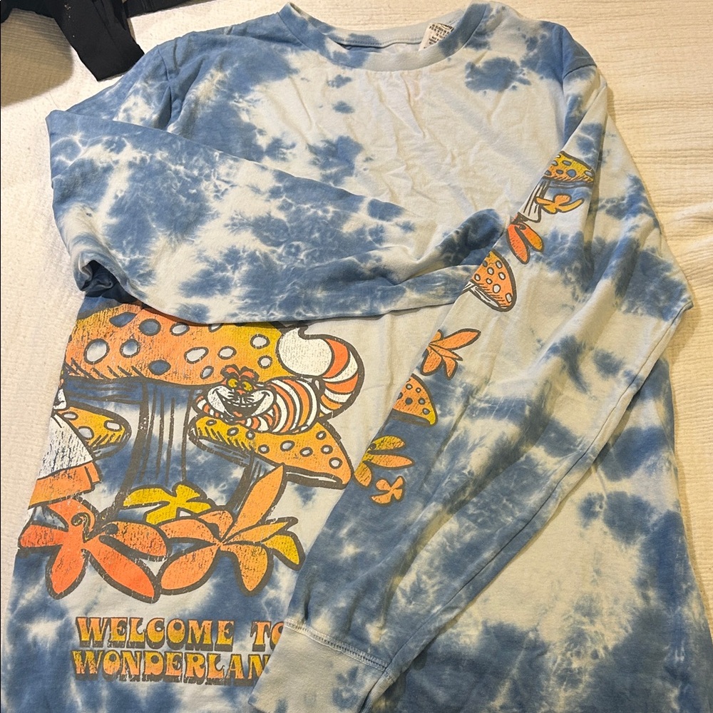 Blue Tie-Dye Kids Shirt